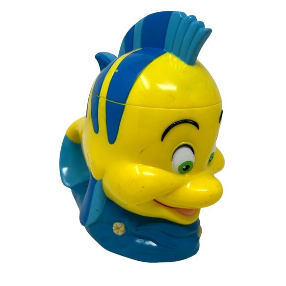 Disney Little Mermaid Flounder Fish Cup with Lid - Picture 8 of 8